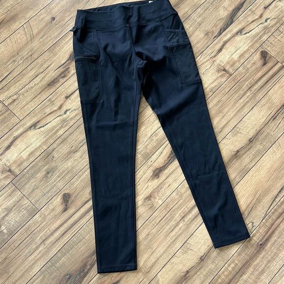 Carhartt size small women’s black pull on stretch Carhartt pants - Picture 1 of 5